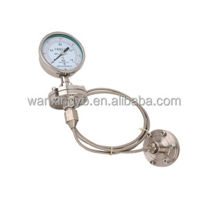Manómetro de diafragma de manguera de alta temperatura - Product Image 1