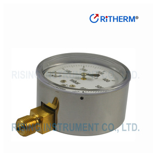 전기 도금 황동 저압 Mbar 게이지 캡슐 압력계 - Product Image 2