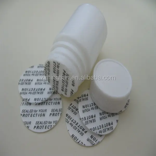 "Disegel untuk Perlindungan Anda" PS Busa Sensitif Tekanan Segel Tutup Botol Liner