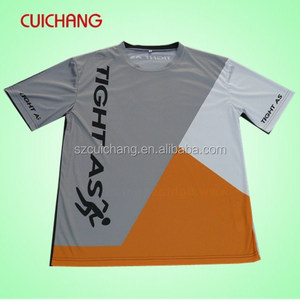 Deporte pantalla printingt camisa puff impresión moda nuevo diseño camiseta - Product Image 3