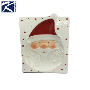2017 al por mayor eco amigable <span class=keywords><strong>Santa</strong></span> en forma <span class=keywords><strong>cena</strong></span> de cerámica conjunto - Product Image 4