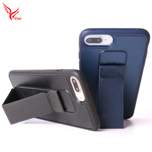 magnético de cuero de la Pu de anillo soporte de coche soporte de la <span class=keywords><strong>caja</strong></span> del teléfono móvil para el <span class=keywords><strong>Iphone</strong></span> 7 <span class=keywords><strong>plus</strong></span> <span class=keywords><strong>8</strong></span> <span class=keywords><strong>plus</strong></span> - Product Image 1