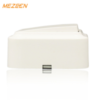 Interruptor de pared tipo UE de China, color blanco, 1 Banda, 2 vías, tipo UE
