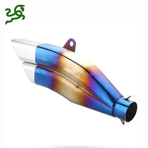 Silenciador <span class=keywords><strong>de</strong></span> motocicleta <span class=keywords><strong>de</strong></span> nuevo diseño, tubo <span class=keywords><strong>de</strong></span> <span class=keywords><strong>escape</strong></span> <span class=keywords><strong>doble</strong></span> - Product Image 2
