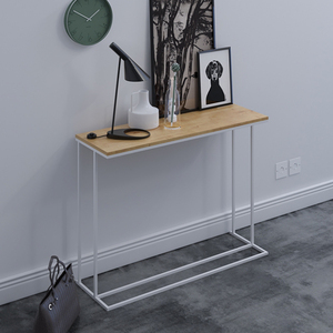Modern Living Room Industrial <strong>Black</strong> Metal Rectangular Cocktail Table Coffee <strong>Console</strong> Table TV Stand - Product Image 4
