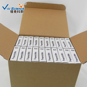 Enfants En Plastique <span class=keywords><strong>Microscope</strong></span> Préparé Des Diapositives pour Biologie Diapositives Couleur - Product Image 6
