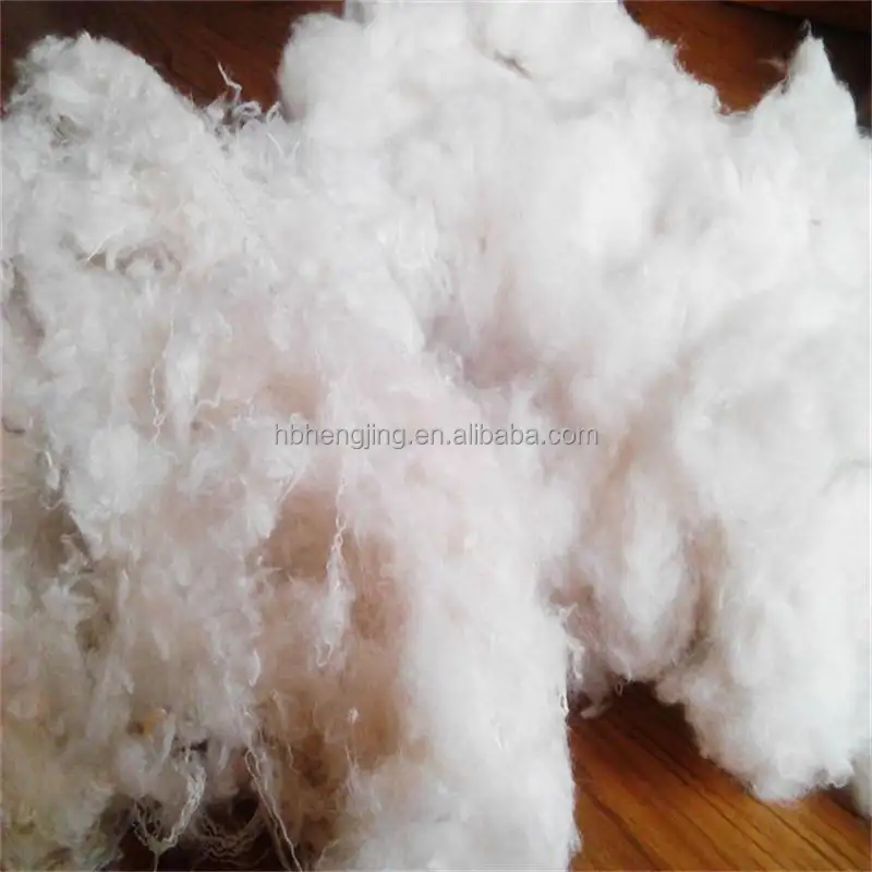 Recycling synthetic polyester staple fiber waste
