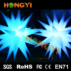 Fábrica directa iluminación LED inflable estrella estrellas coloridas medusas luminosa <span class=keywords><strong>discoteca</strong></span> apoyos modelo - Product Image 2