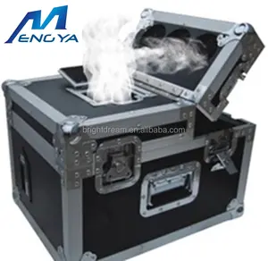 Professionale macchina di effetto di fase di illuminazione 600 W hazer della discoteca DMX LCD macchina della nebbia di controllo dual foschia macchina con il caso di volo