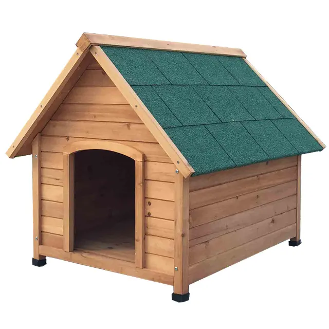 SHUNDA SDD004S Pas Cher Vente Sapin Massif En Bois Pour Animaux De Compagnie Chien Maison