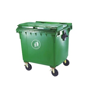 Contenedor de <span class=keywords><strong>Basura</strong></span> de 660 <span class=keywords><strong>Litros</strong></span>, Cumple con la Norma EN840, Fabricado en HDPE - Product Image 3