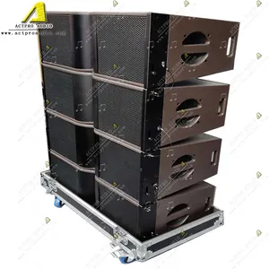 KR210 line array speaker daul 10 inch line array system neodymium horns ferrite speakers wedding party concert DJ Actpro Audio