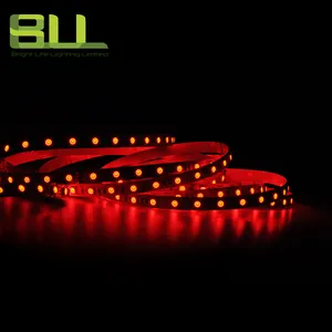 Smart strip lights 10mm Width IP20 DC12V 24V SMD 5050 Flexible Led Strip light Rgb Strip with custom length