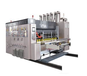 Hộp sóng Flexo Máy In Xẻ Rãnh kiêm Die-cutter chì Loại cạnh/hộp máy in/tông máy in die-cutter stacker - Product Image 1
