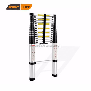 13.5 ft En Aluminium Télescopique Extension Échelle <span class=keywords><strong>Telesteps</strong></span> avec protection des Doigts Bouchons - Product Image 1