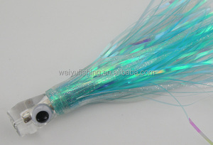 Esca da Pesca per Tonno Testa Dura Lucida da Traina Attrezzatura da Pesca Fabbrica Ingrosso Esca con Gonnellino a Polpo - Product Image 4