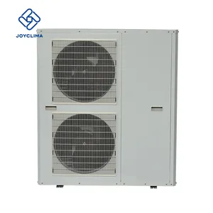 Two-stage inverter compressor dc inverter air exchange heat pump monoblock