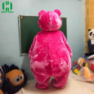 HI CE Fat and Funny <strong>pink</strong> <strong>Bear</strong> <strong>Mascot</strong> <strong>Costume</strong> for Adults - Product Image 3