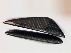 W176 <span class=keywords><strong>W117</strong></span> W218 W212 W207 CLS <span class=keywords><strong>CLA</strong></span> UN E grado di Auto In Fibra di Carbonio Lama D'aria Splitter - Product Image 3