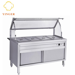 Restauración comercial equipo <span class=keywords><strong>de</strong></span> <span class=keywords><strong>cocina</strong></span> comida Buffet Bain Marie - Product Image 1