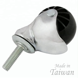 CCE 50mm Threaded Stem Ball <b>Casters</b> PP <b>Wheel</b> Swivel Furniture Replacement Small Trolley <b>Caster</b> <b>Wheel</b> - Product Image 5