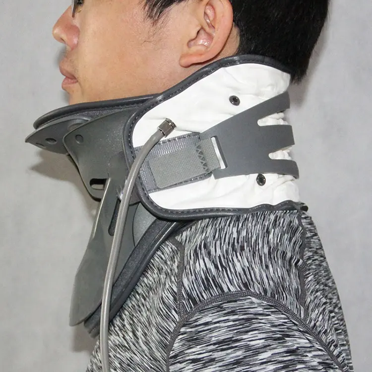 Latest style adjustable inflatable neck traction pneumatic cervical collar