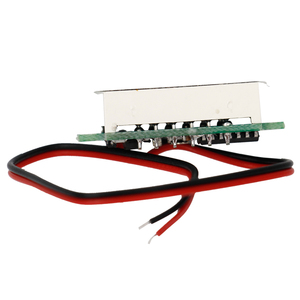 Red DC 2.4V-30V 0.28 Inch LCD Bảng Điều Khiển Volt Kỹ Thuật Số Máy Đo Đồng Hồ Đo Điện Áp Xe Máy Máy Vôn Kế - Product Image 5