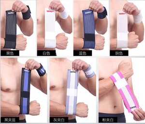 Băng Co Giãn Bằng Cotton Băng Quấn Cổ Tay Thể Thao Băng Quấn Cổ Tay Hỗ Trợ Tập Gym Ống Cổ Tay # HW-08 - Product Image 2