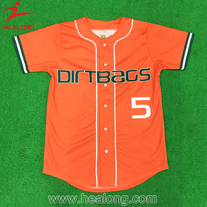 oem custom sublimated baseball uniformシャツブルージェイズチームbaseball jersey - Product Image 3
