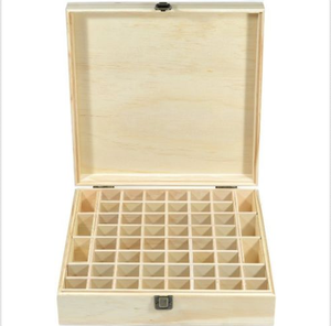 BSCI kim loại xử lý thông lớn bằng gỗ 68 khe Doterra youngliving tinh dầu lưu trữ lưu niệm Hộp quà tặng - Product Image 2