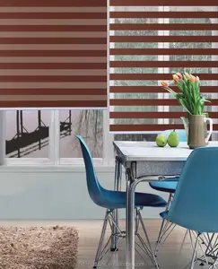 Zebra roller shade / day and night roller blind