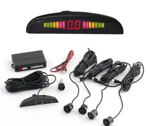 Car Waterproof LED Digital Display Parking Sensor Car Rear View System Reverse Aid Parking Sensor Kit System