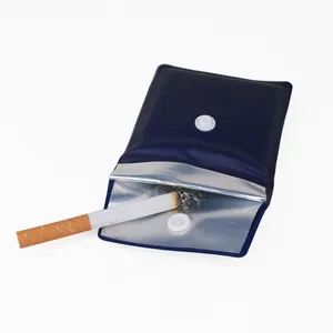 custom shape free reusable pocket ashtray with print