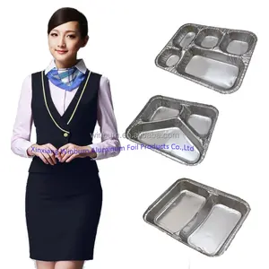 Airline Aluminum Foil Food Container