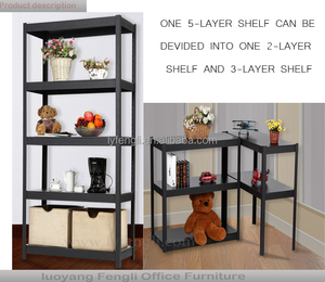 Étagère ou support de rangement sans boulons, 5 niveaux, léger, en métal, vente chaude, étagère de rangement en métal robuste, étagère d'entrepôt - Product Image 3