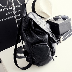 Miyin กระเป๋าสะพายไหล่แฟชั่นสไตล์เกาหลี, ใหม่กระเป๋าสะพายหลังสำหรับผู้หญิงแบบเรียบง่ายเรียบง่ายเรียบง่ายใส่น้ำได้ง่ายกระเป๋าเป้สะพายหลังสูบน้ำหนัง PU - Product Image 4