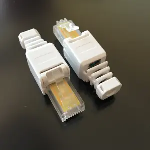 Cat5e UTP Toolless RJ45 التوصيل أداة أقل مقبس تركيبي