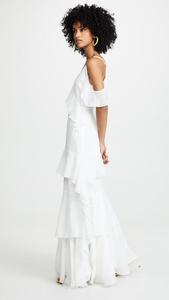 KY Ruffle Trim Draped Flutter Sleeves Polka <strong>Dot</strong> Print <strong>Maxi</strong> V Neck Adjustable <strong>Dress</strong> Summer <strong>Dresses</strong> Women Elegant <strong>Dresses</strong> - Product Image 6