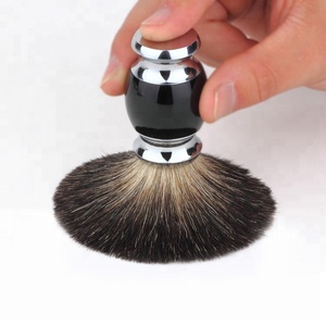 Haute qualité brosse de rasage pour cheveux de <span class=keywords><strong>blaireau</strong></span> silvertip - Product Image 4