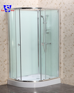 90x90x185 cm Square estilo pera cristal baño Polonia cabina de ducha para caravana - Product Image 1