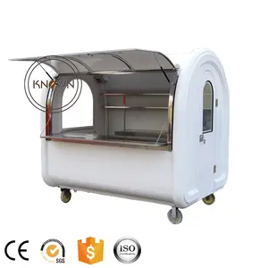 2024 KN-220D coffee bike mobile food carts and food truck mobile food trailer with four wheels