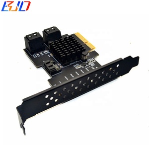 Bán buôn 5 SATA 3.0 7pin kết nối để PCI Express PCI-E 4x Adapter mở rộng thẻ 6gbps jms585 cho ổ đĩa cứng - Product Image 6