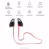 Casque sans fil Q6 OEM, casque stéréo sportif sans fil, écouteurs pour iPhone 7 LG ZTE