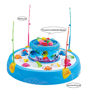 Ensemble de jouets de pêche magnétiques en plastique lumineux pour bébés, enfants, modèles de poissons, jeux de pêche, jouets d'extérieur pour garçons - Product Image 2