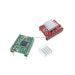 A4988 Module de Pilote De <span class=keywords><strong>Moteur</strong></span> Pas À Pas avec Dissipateur <span class=keywords><strong>Thermique</strong></span> pour rampes 1.4 CNC 3D Imprimante Pièces Accessoires - Product Image 1