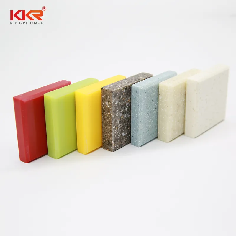 Superficie solida pietra superficie solida pannelli in resina 100% acrilico pietra artificiale