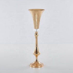 <span class=keywords><strong>Vasi</strong></span> da Terra in Ferro Placcato a Corno Lungo, Fatti a Mano, Colore <span class=keywords><strong>Oro</strong></span>/Argento, Design Europeo per Decorazioni Floreali Matrimoniali - Product Image 4