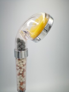 Panneau en <span class=keywords><strong>pierre</strong></span> minérale de citron et de b-c, 10 pièces de 80mm, filtre pour économie d'énergie, douchette à main avec 6 parfums - Product Image 2