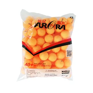 Heiße verkäufe AURORA 40 mm + günstige preis tischtennis bälle angepasst logo ping pong bälle