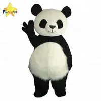 Funtoys adultos lindo Panda gigante cabeza bebé traje de la mascota